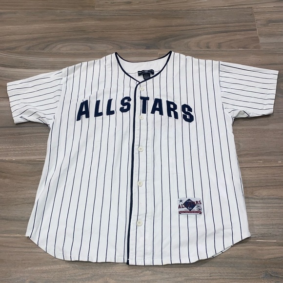 VTG ‘95 ACME Warner Bros. Pinstripe Jersey, Size:M - Picture 2 of 10